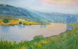 Die Weser bei Hameln