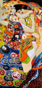 Die Jungfrau - nach G Klimt