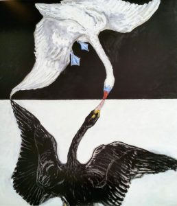 Die Schwäne - nach Hilma af Klint