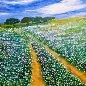 The Scent of a Flowermeadow, Acryl